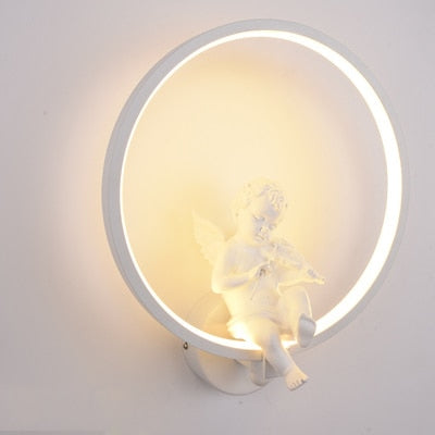 Wandlamp voor binnen (zwart/wit)