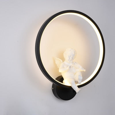 Wandlamp voor binnen (zwart/wit)