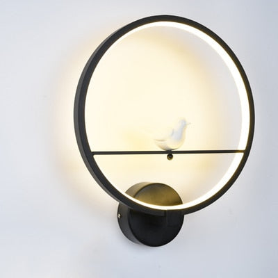 Wandlamp voor binnen (zwart/wit)